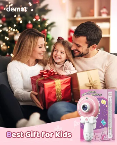 TEKFUN детска камера за момичета от 3 до 9 години, снимка 3 - Други - 49794028