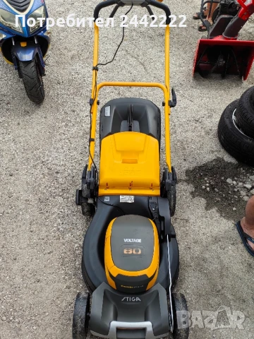 Акомулаторна Косачка Стига чисто нова, снимка 7 - Градинска техника - 51286071