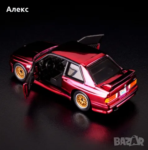 Hot Wheels 1991 BMW M3 RLC Exclusive HNL25 Spectraflame red, снимка 3 - Колекции - 48817959