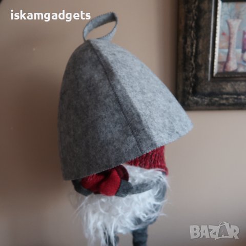 Шапка за сауна и парна баня - 100% вълна - НАЙ НИСКА ЦЕНА!, снимка 12 - Шапки - 43928451