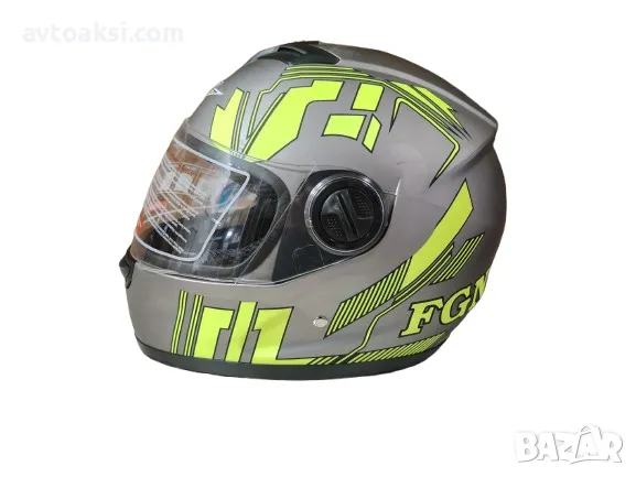 Каска за Мотор  Шлем два цвята, снимка 4 - Аксесоари и консумативи - 47874115