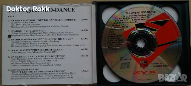 Various – The Original Neo Dance, снимка 3 - CD дискове - 43245143