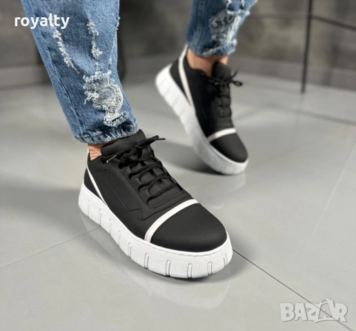 Стилни Мъжки Маратонки с Кутия Нови 40-44 Номер , снимка 2 - Маратонки - 53233051