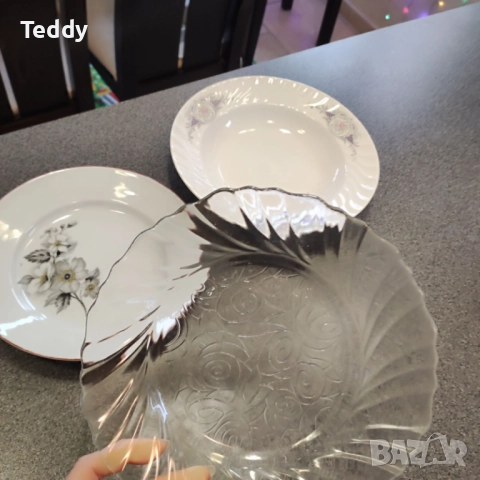 Ретро чинии, стар български порцелан, снимка 3 - Други ценни предмети - 51977457