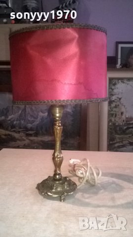 ретро лампа-антика мед/месинг-внос холандия, снимка 10 - Колекции - 28118422