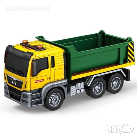 ToyStar Камион самосвал звук и светлина 599100, снимка 2 - Коли, камиони, мотори, писти - 52034629