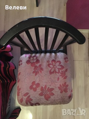 Трапезни Столове - черни, лукс, дърво, снимка 2 - Столове - 32712247