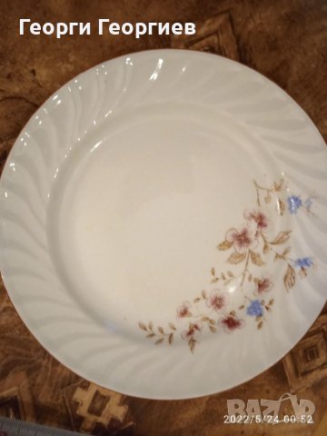 Български порцелан , снимка 6 - Чинии - 37265329