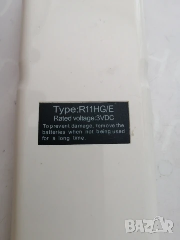 Дистанционно за климатик R11HG/E, снимка 3 - Климатици - 51316026
