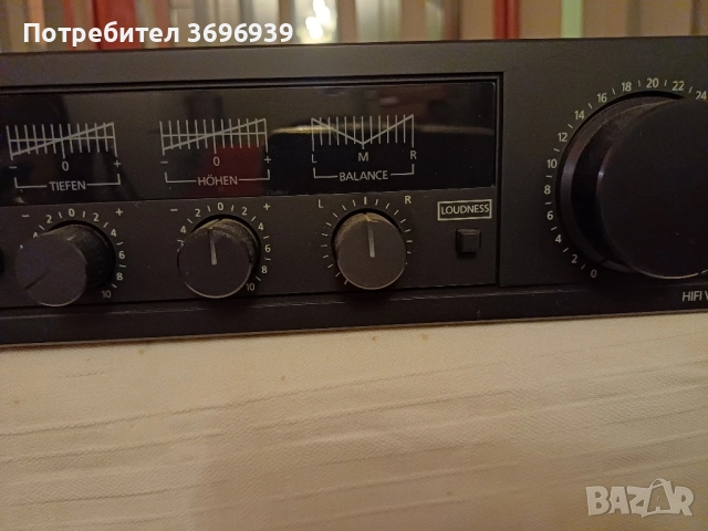 Усилвател Telefunken HA660, снимка 2 - Ресийвъри, усилватели, смесителни пултове - 52027628