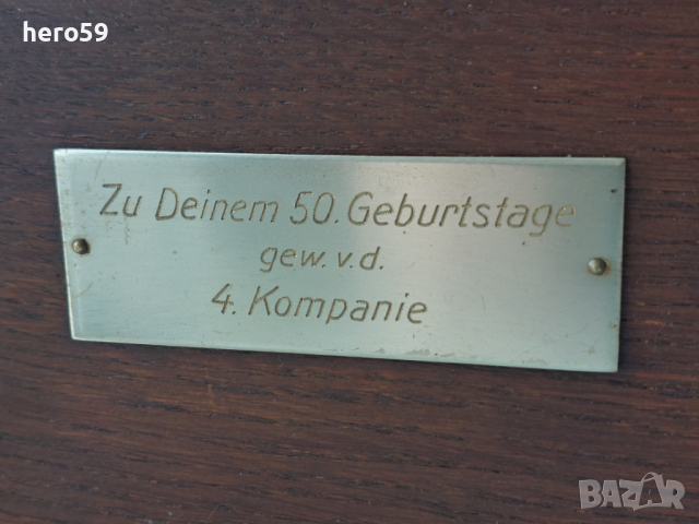 Старо немско пано от WW2, снимка 2 - Антикварни и старинни предмети - 44874609