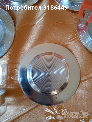 Руски огнеупорен сервиз за кафе, снимка 3 - Сервизи - 52925007