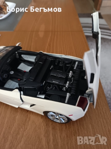 Количка Lamborghini Gallardo Spyder 1:18 , снимка 7 - Колекции - 52528642
