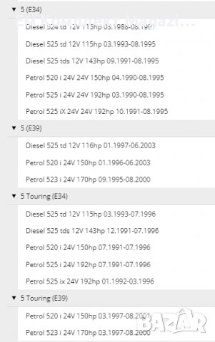 Феродов диск BMW E36 E28 E34 E39 Продава Ем Комплект Дружба, снимка 1