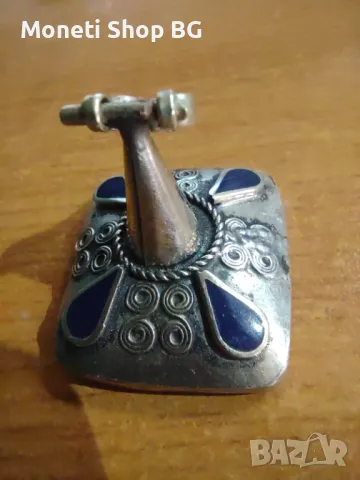 Стар печат с гема от Лазурит, снимка 5 - Антикварни и старинни предмети - 49427657