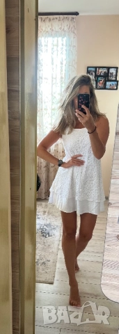 Малка бяла рокля, снимка 6 - Рокли - 51626537