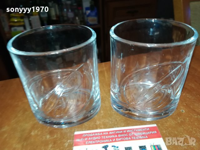 BALANTINES-2БР ЧАШИ ЗА УИСКИ 2311211955, снимка 2 - Колекции - 34905718