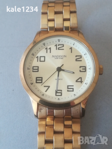Часовник MADISON New York. Quartz. Мъжки часовник , снимка 7 - Мъжки - 44896111