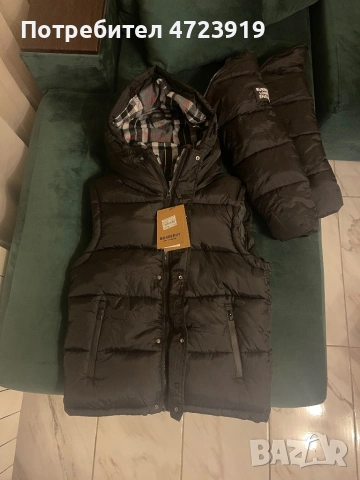 Мъжко Яке/Елек Burberry!Чисто Ново!, снимка 3 - Якета - 53287489