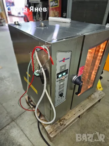 Конвектомат Convotherm OEB 10.10 - 10 тави с парогенератор - на ток, снимка 2 - Други машини и части - 49731554