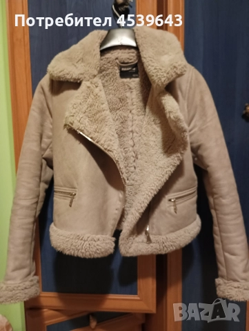 Зимно дамско яке Pull&Bear размер XS, снимка 4 - Якета - 52859287