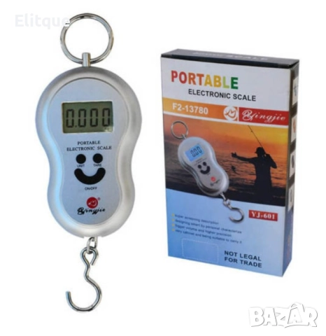 Преносим електронен кантар, до 50 кг, ръчен, снимка 2 - Други стоки за дома - 52901438