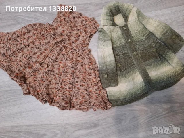 ръчно плетени детски рокли