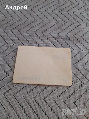 Стар стикер,етикет за багаж Lufthansa #2, снимка 2 - Колекции - 43897680