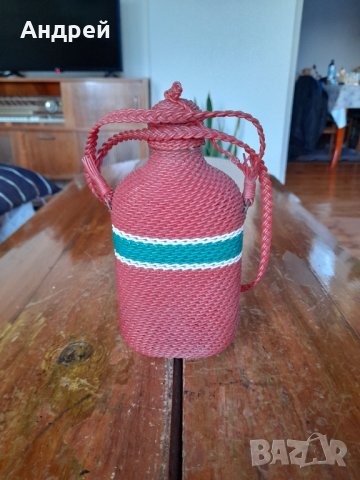 Старо плетено шише,бутилка #6