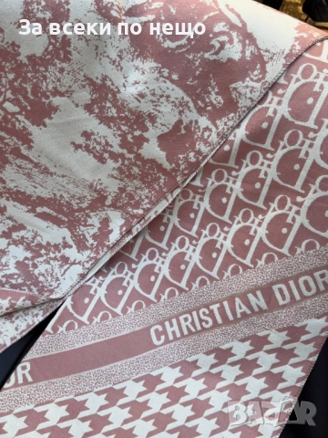 Christian Dior Луксозен Шал Кристиян Диор - Налични Различни Цветове Код SK262, снимка 6 - Шалове - 52596672