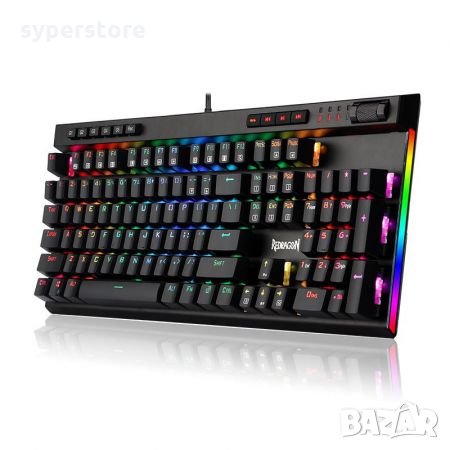 Клавиатура Геймърска USB Redragon Vata K580 Механична клавиатура с RGB Подсветка, снимка 2 - Клавиатури и мишки - 33391314