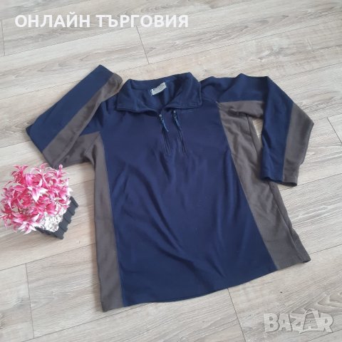 ПОЛАРЕНА БЛУЗА С ЯКА И ЦИП