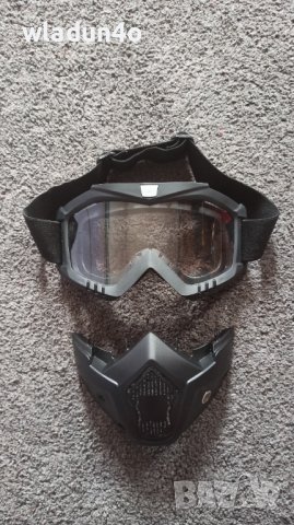 AIRSOFT mask full face-предпазна маска за Еърсофт -55лв, снимка 10 - Спортна екипировка - 38461360