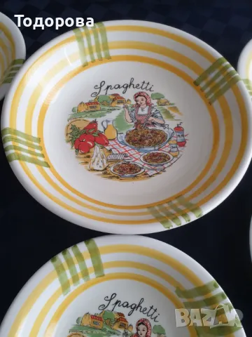 Италиански сервиз за спагети - 8 части, снимка 2 - Сервизи - 49235644