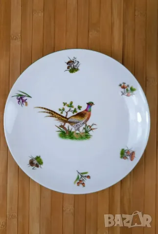 3 чинии с диви животни - Herend, снимка 2 - Чинии - 49874221