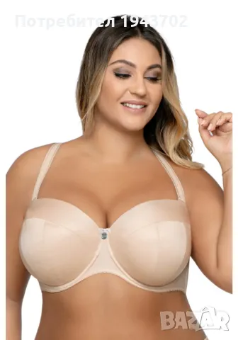 Подплатен бежов сутиен 1787 Ava