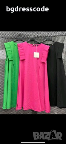 Едноцветни рокли 💗💗💗, снимка 1