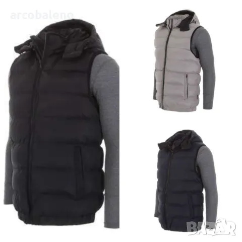 Мъжки елек в голям размер 4XL-8XL, 3цвята 