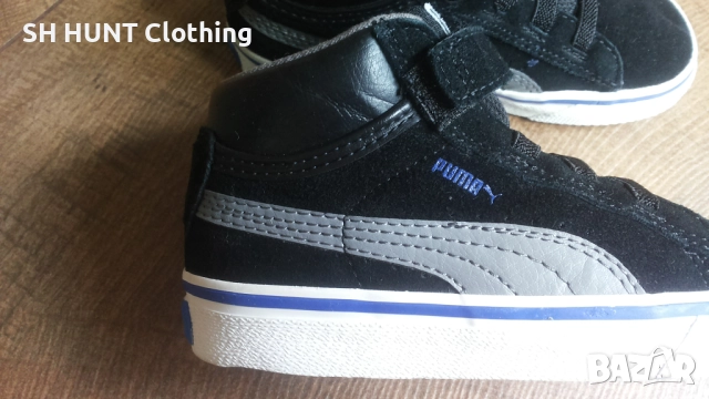 PUMA Kids Leather Shoes Размер EUR 25 / UK 8 детски кецове естествена кожа 344-14-S, снимка 3 - Детски боти и ботуши - 52639644