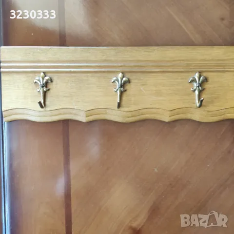 Дървена закачалка , снимка 11 - Аксесоари за кухня - 48690131