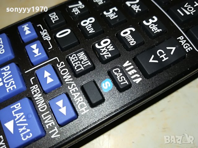 SOLD-PANASONIC BLU-RAY DISC RECORDER REMOTE-FRANCE 2707221351, снимка 17 - Дистанционни - 37514076