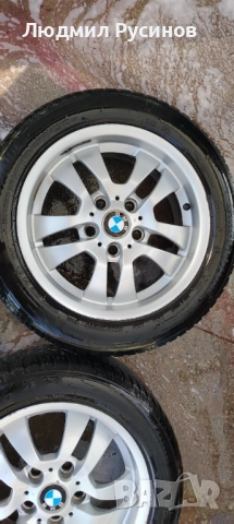 Алуминиеви джанти БМВ R16 ET34 J7 , снимка 6 - Гуми и джанти - 52723200