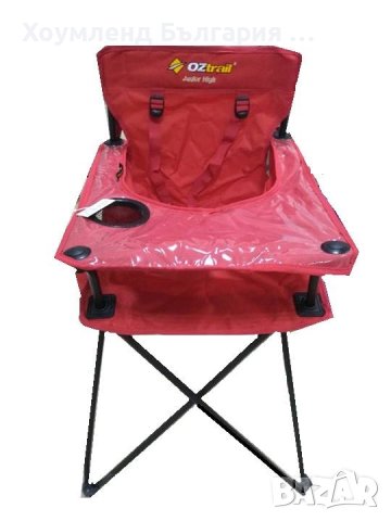 Висок сгъваем детски стол с калъф 93 x 60 x 60 см, снимка 4 - Столове - 40639240