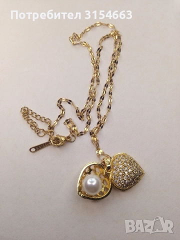 Елегантно колие , снимка 11 - Колиета, медальони, синджири - 51682252