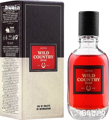 Тоалетна вода Wild Country Rush  75 ml. от Ейвън , снимка 2 - Мъжки парфюми - 43315388