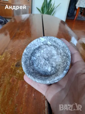 Стара мраморна купа, снимка 2 - Други ценни предмети - 48029104