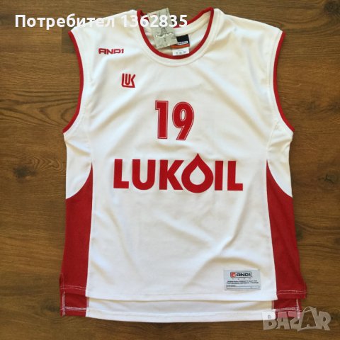 НОВ баскетболен потник AND1 на Лукойл Академик размер XL, снимка 1 - Спортни дрехи, екипи - 43584814