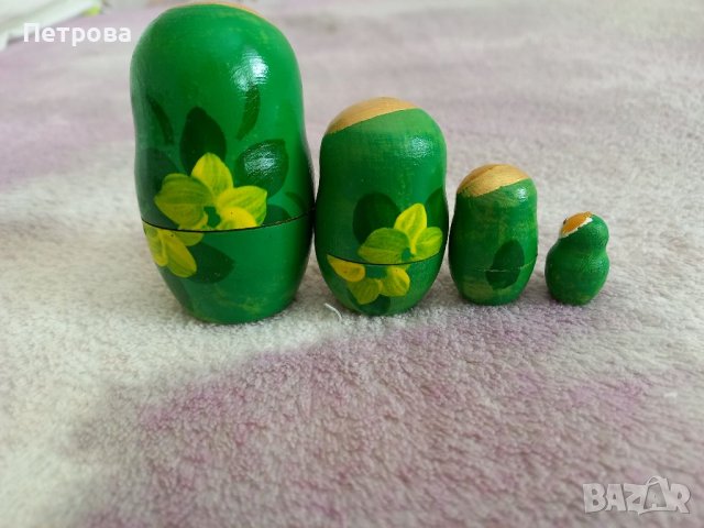 Матрьошки четири броя , снимка 2 - Статуетки - 36729297