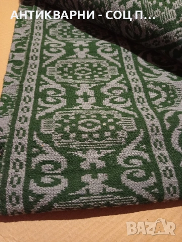 Соц Стар Ръчно Тъкан Голям Килим Размер 370см./230см. НОМЕР 679., снимка 8 - Антикварни и старинни предмети - 53407307