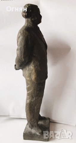 Масивна бронзова скулптура на Георги Димитров, снимка 3 - Антикварни и старинни предмети - 42960223